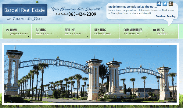 Bardell launch ChampionsGate website