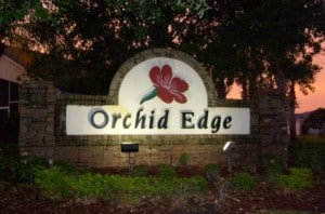 Orchid Edge entrance