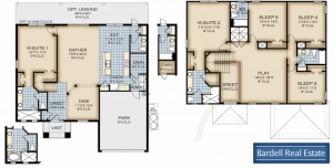 Solana Floor Plan at Watersong Resort