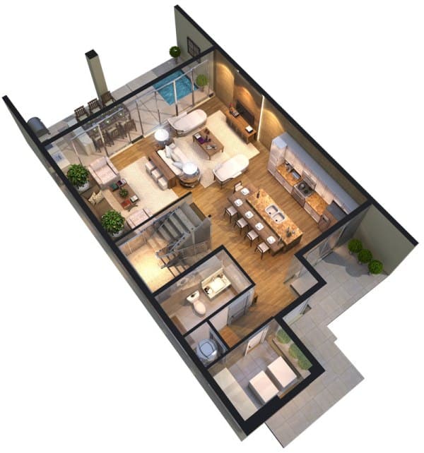 Magic Village Resort Floor Plans