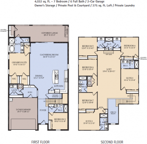 Baymont Floor Plan, Windsor at Westside