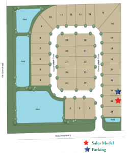 Country Walk Estates Site Map