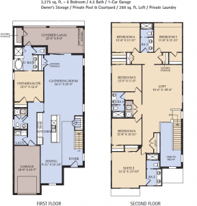 Hideaway Floor Plan, Windosr at Westside