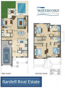 Waterford at Bridgewater Crossing Floor Plan