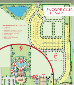 Encore Club at Reunion Site Map