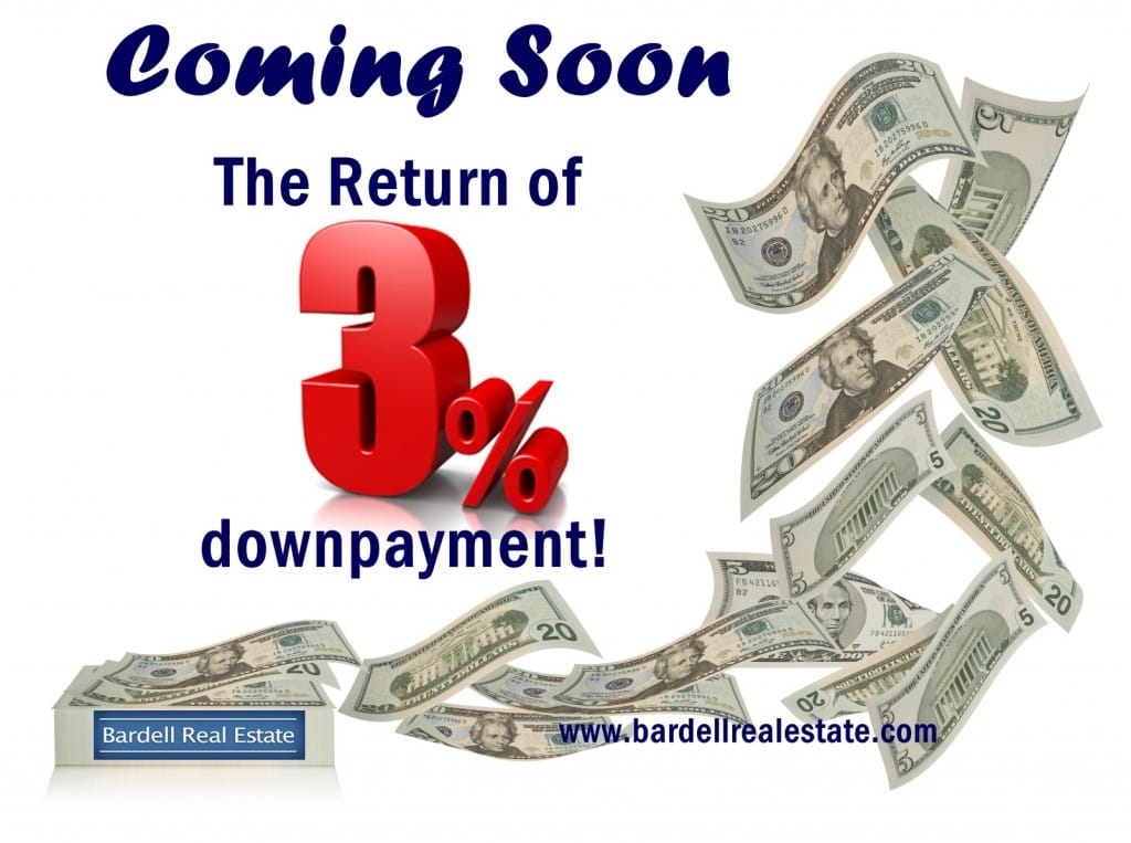 3 percent downpayment