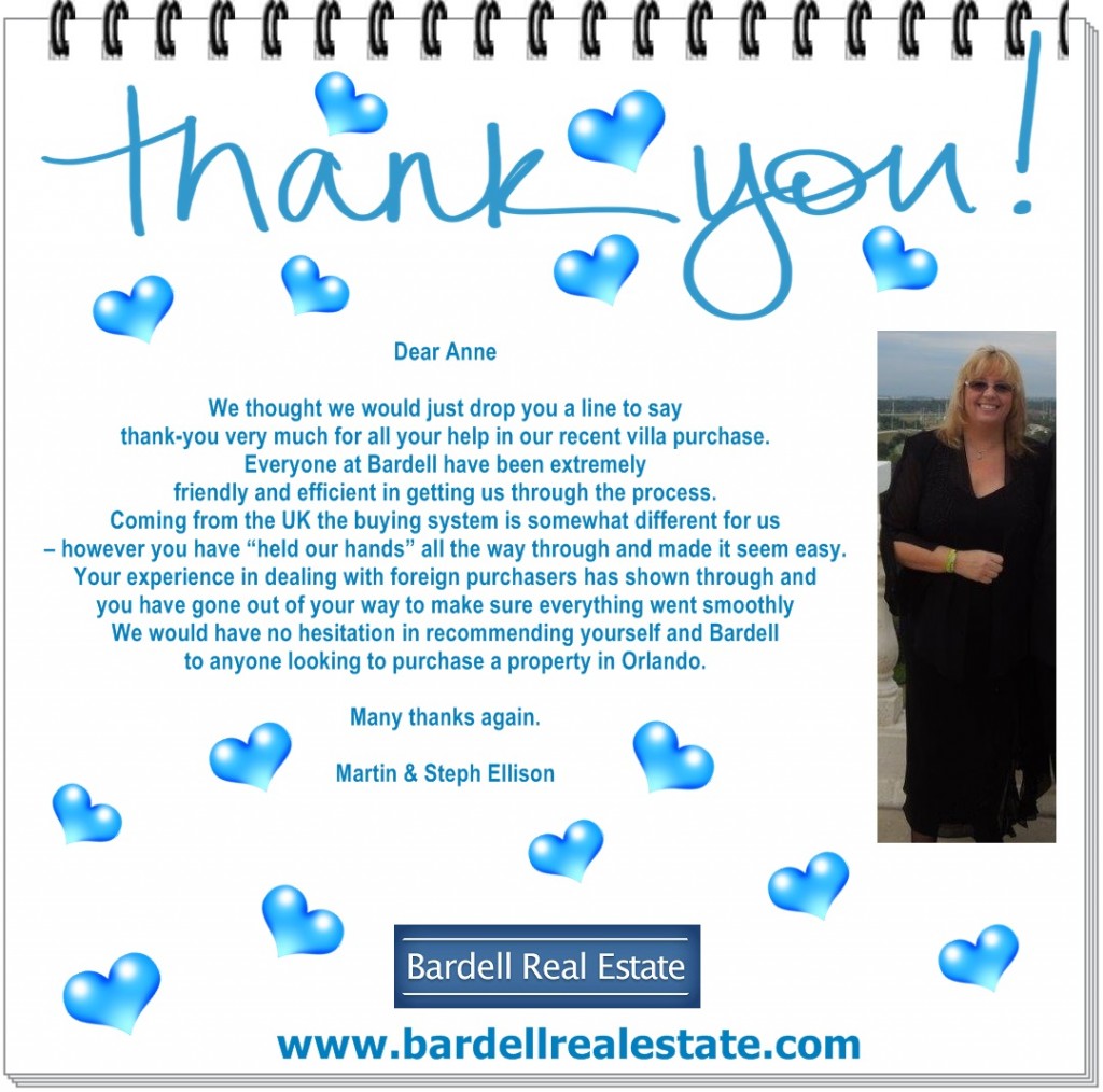 Thank you - Testimonial