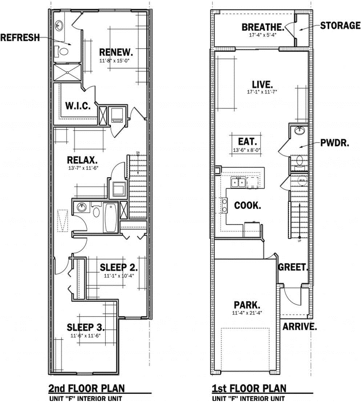 Clearwater Floor Plan At The Towns At Legacy Park Davenport Florida