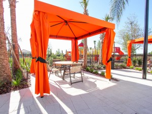 Pool Cabanas at Solterra Resort