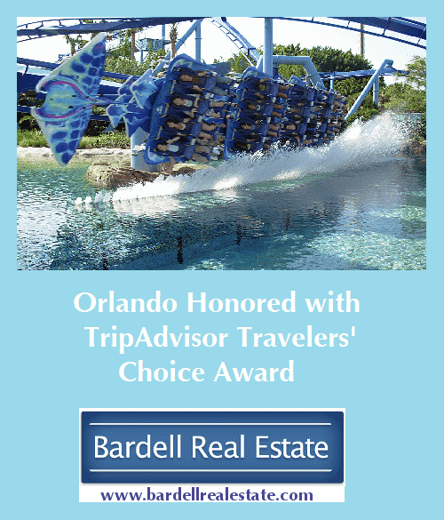 Orlando Tourism Honored with TripAdvisor Travelers’ Choice Award