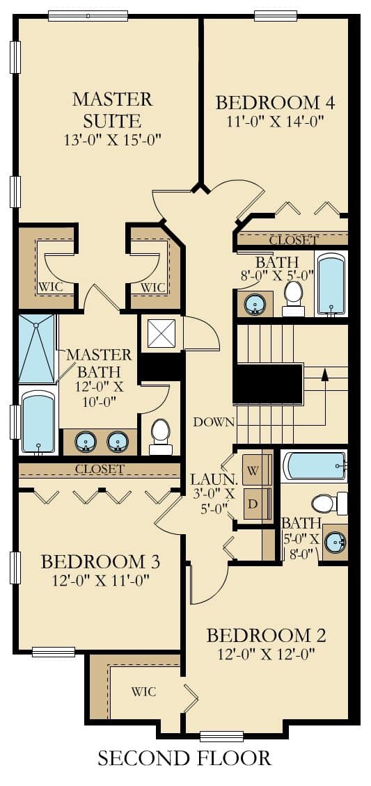 Redbud Floor Plan 2