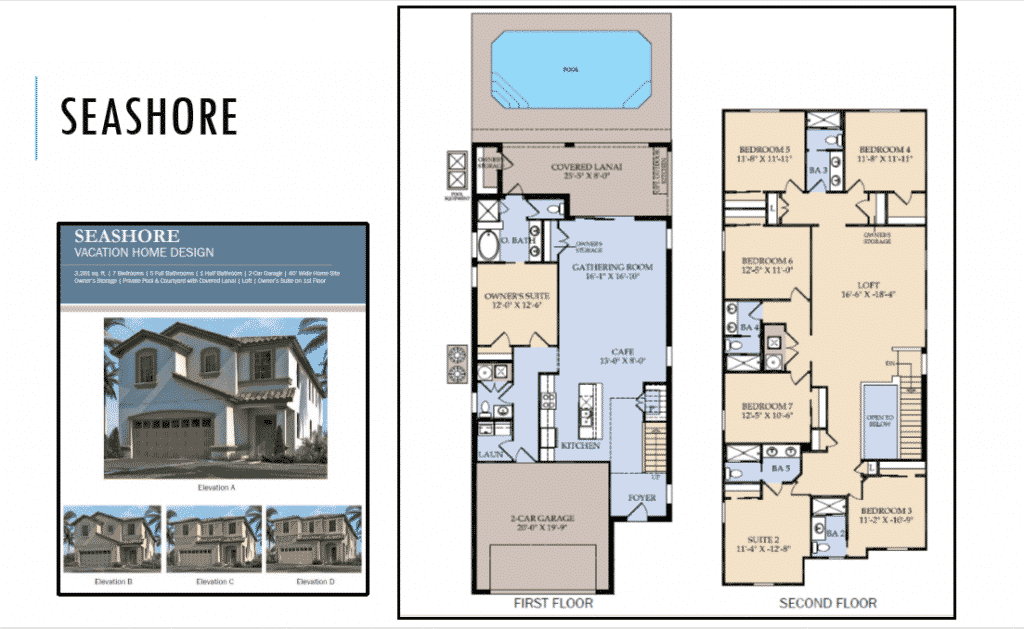 Solterra Resort Orlando Seashore Floor Plan