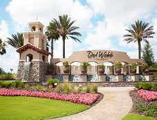 Del Webb 55 plus community Entrance