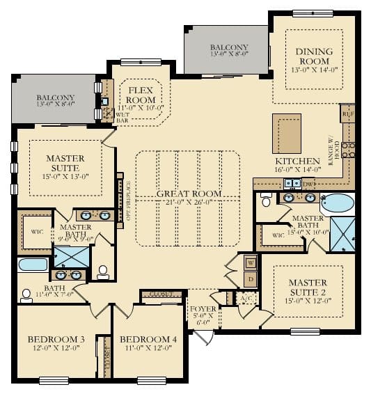 Bellagio Floor Plan Re Max Heritage