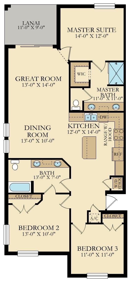 Storey Lake S Sorrento Floor Plan