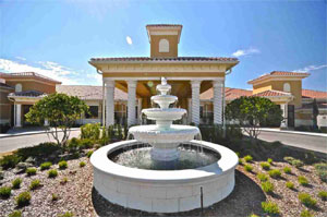 Heritage Hills Water fountain entrance