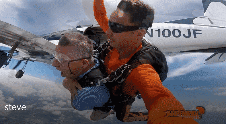 Steve sky dive