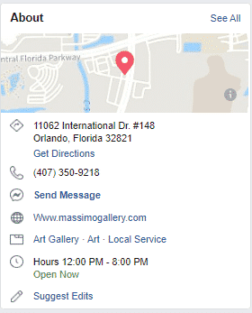 gallery address