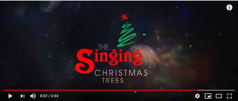 the singing christmas trees