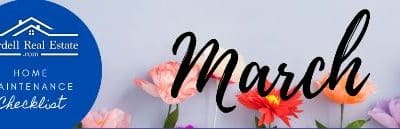 March Maintenance Check list