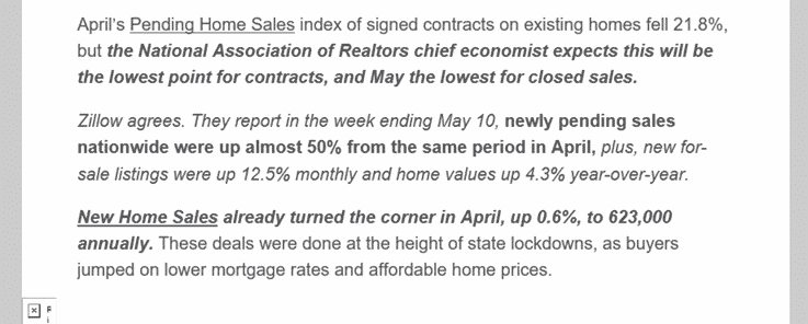 homes sales are rising