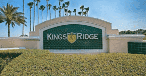 Kings Ridge Entrance sign