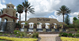 Del Webb orlando Entrance