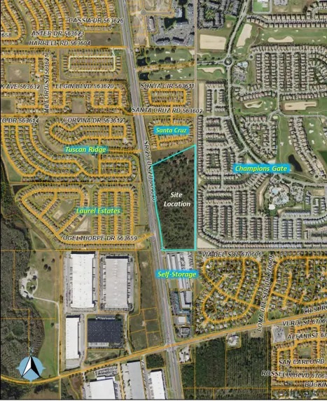 New Vacation Home Project (1) Map to new community