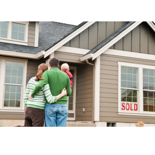 couple looking at home