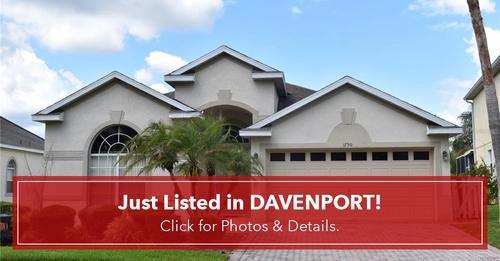 Vacation Davenport Home ust Listed