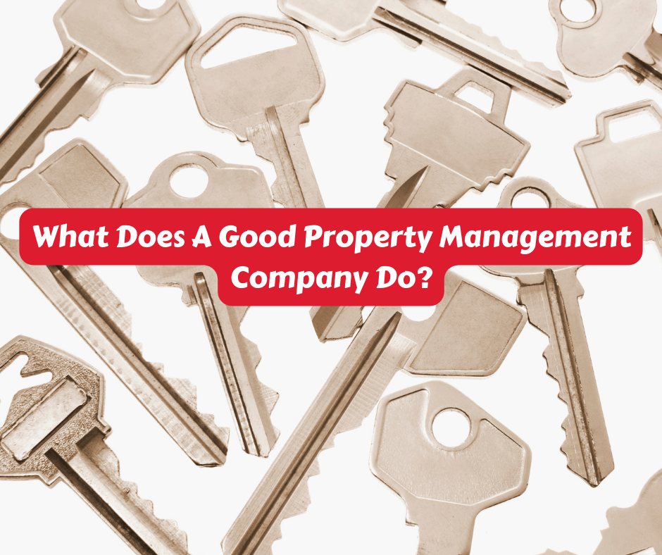 What Does A Good Property Management Company Do