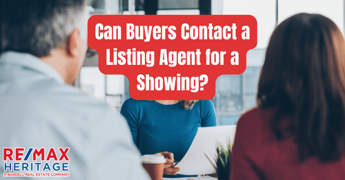 Can Buyers Contact a Listing Agent for a Showing?