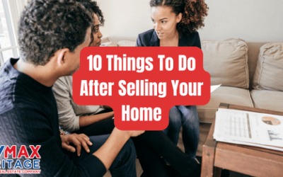10 Things To Do After Selling Your Home