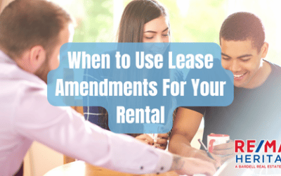 When to Use Lease Amendments For Your Rental￼
