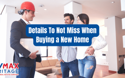 Details To Not Miss When Buying a New Home