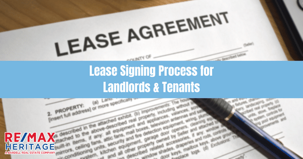 Lease Signing Process for Landlords & Tenants