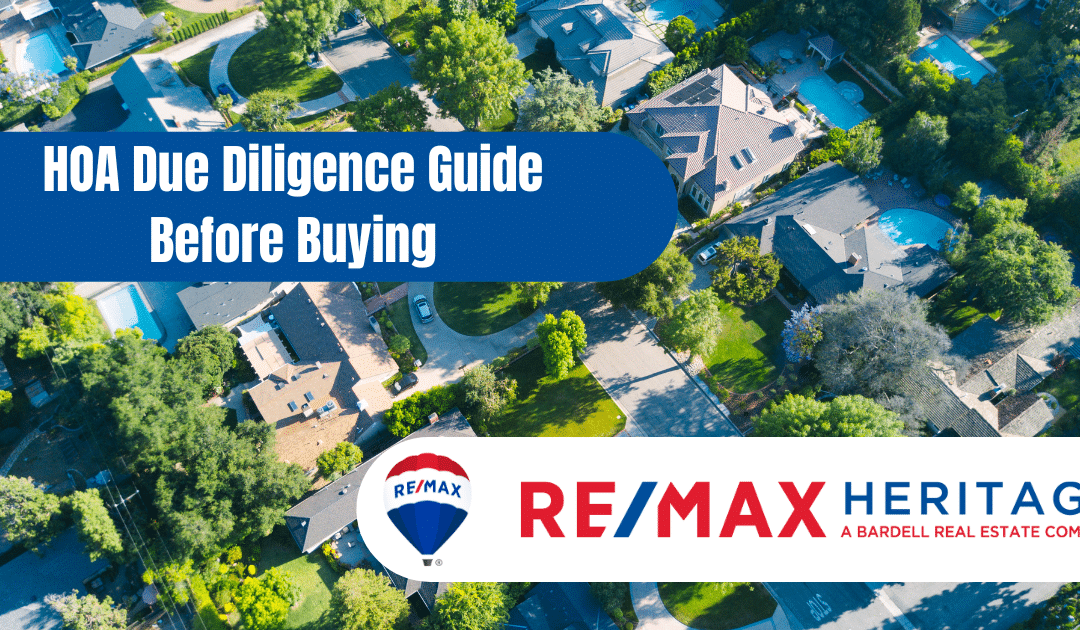 HOA Due Diligence Guide Before Buying