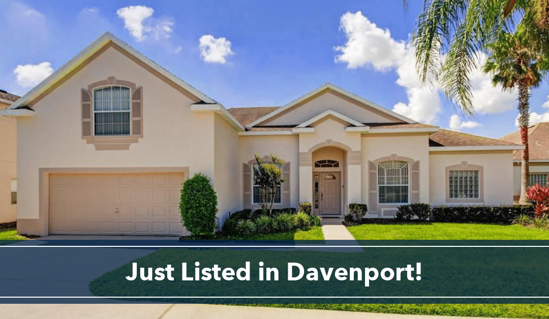 Beautiful Family Davenport Home Just Listed