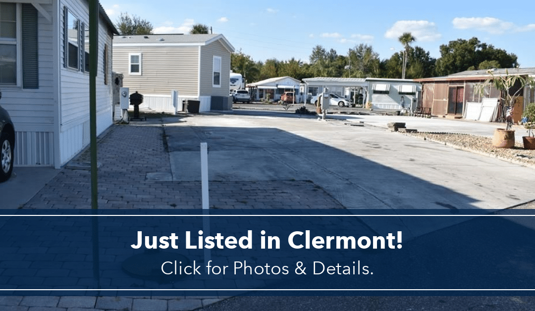 JUST LISTED 9000 HWY 192 Unit #109, CLERMONT