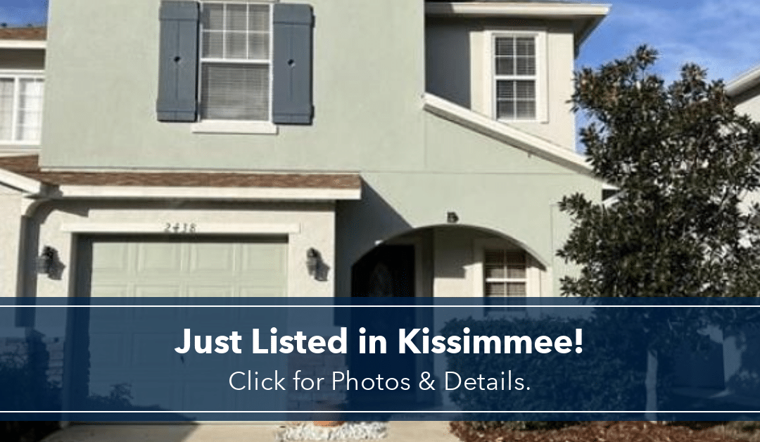 JUST LISTED 2438 HASSONITE ST, KISSIMMEE