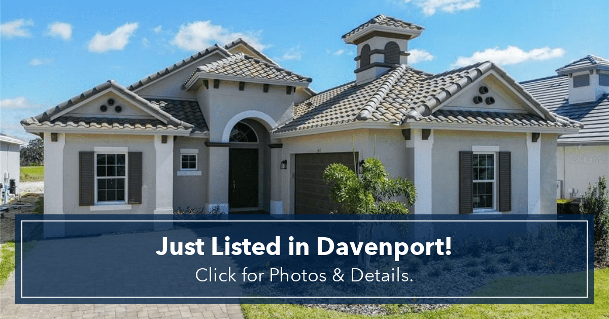JUST LISTED 243 HAMPTON LOOP, DAVENPORT RE/MAX Heritage Bardell